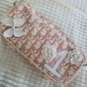 Vintage Dior Pink Monogram Mini Bag